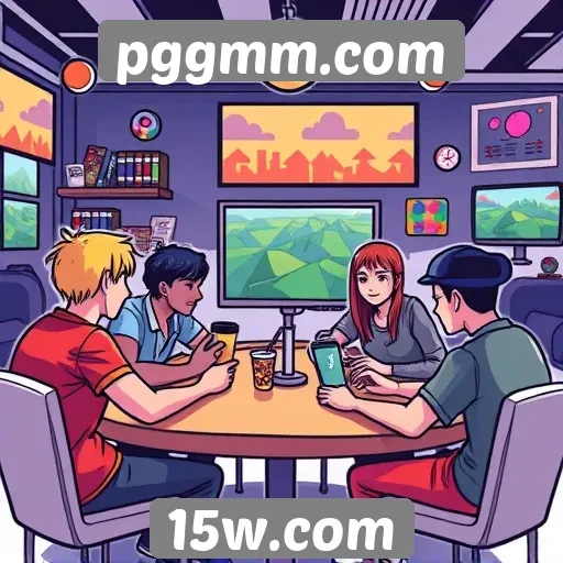 Interatividade e comunidade no site pggmm.com